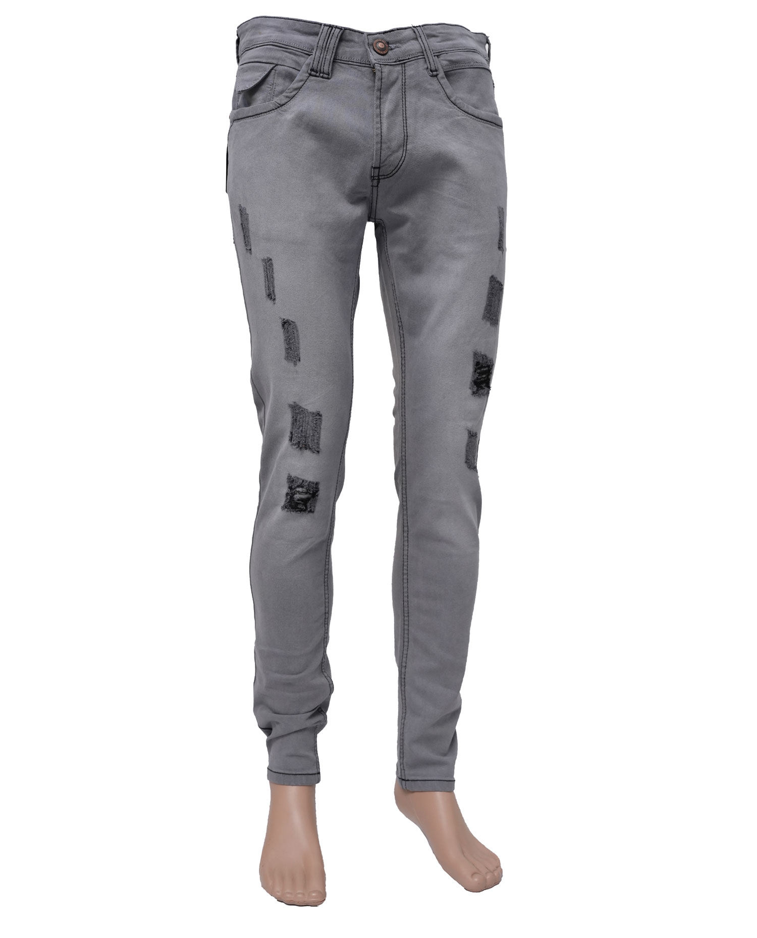 Denim Scratch Slim Fit Jeans for Men Stretchable Mens Pants, Dark Blue  Colour, 30W Size : Amazon.in: Fashion